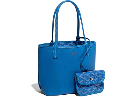 goyard mini anjou blue